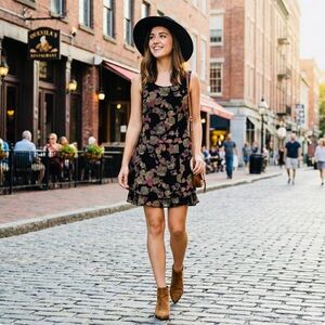 Vintage floral dress